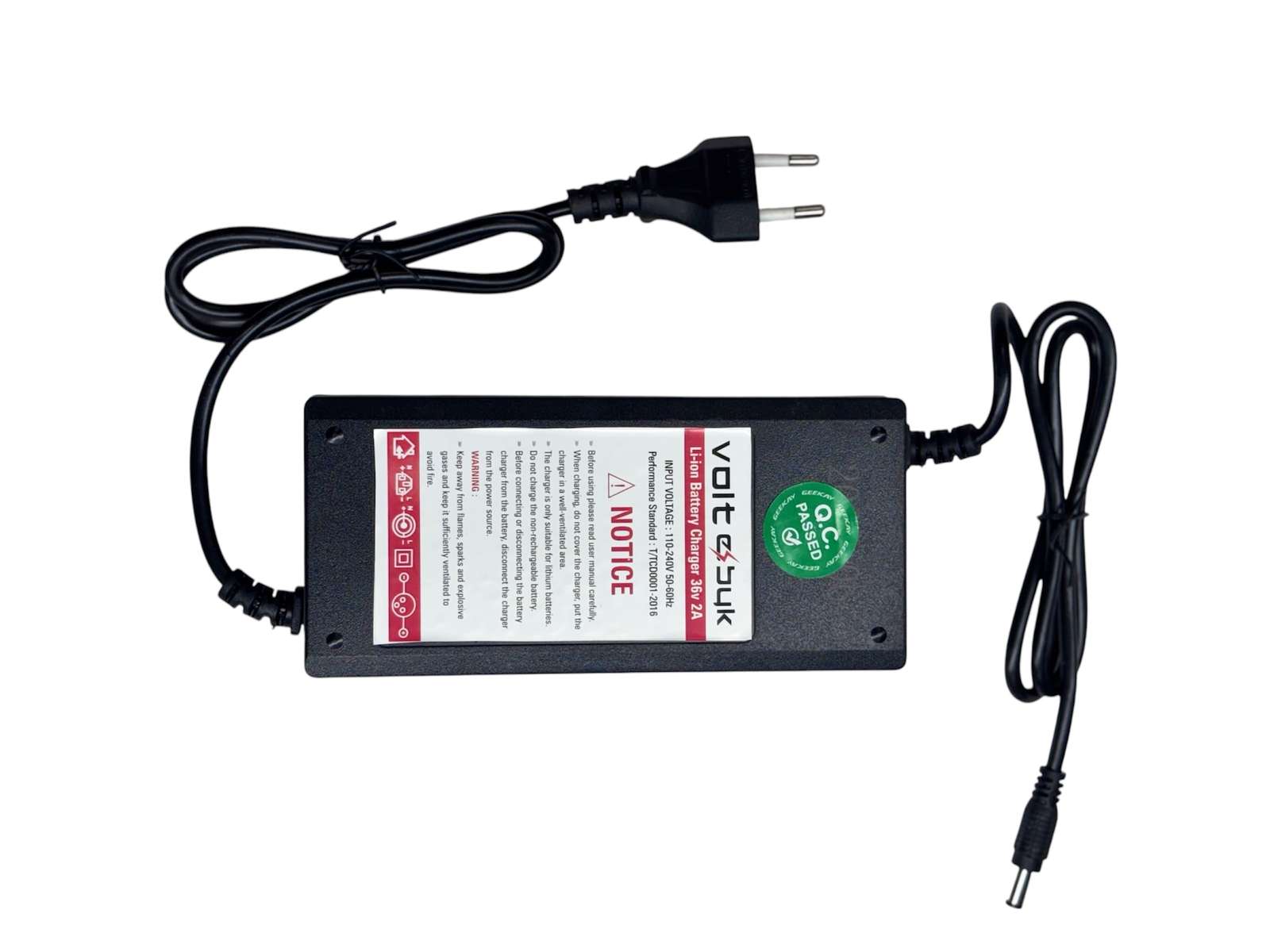 Product Image 2 of 36V, 2A Electric Bicycle Charger - accessory from Voltebyk