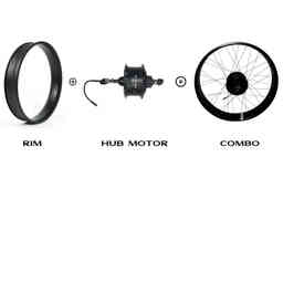 Thumbnail 1 of Fat Bike Rim and Hub Motor Combo - accessory from Voltebyk