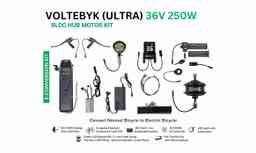 Thumbnail 1 of Premium Ultra Conversion Kit with 10 AH Battery - electric kit Thumbnail 1 of Premium Ultra Conversion Kit with 10 AH Battery - electric kit from Voltebyk