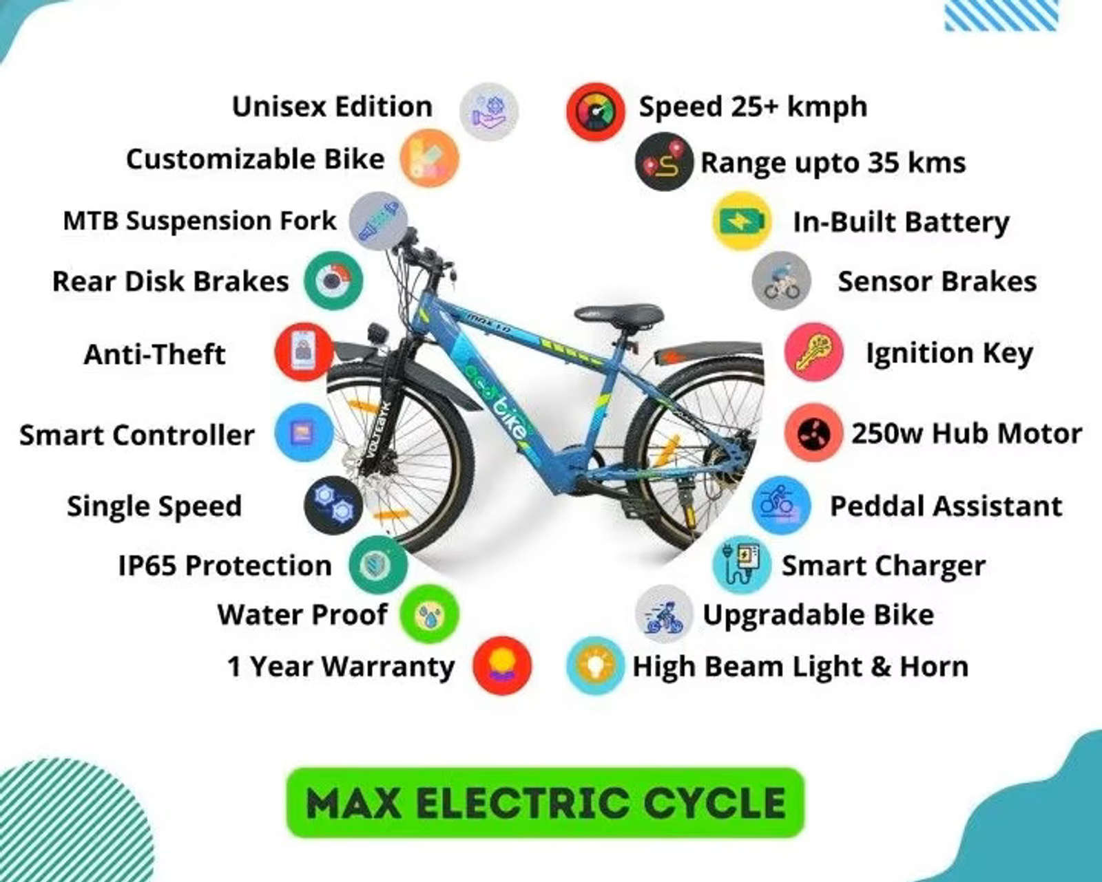 Product Image 2 of Volt Max Electric Bicycle - Electric from Voltebyk