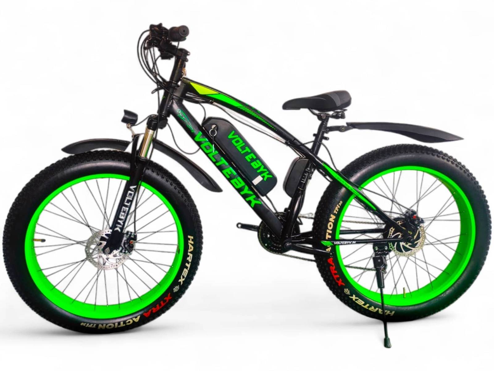 Product Image 1 of Turbo Electric Fatbike | Green - Electric from Voltebyk