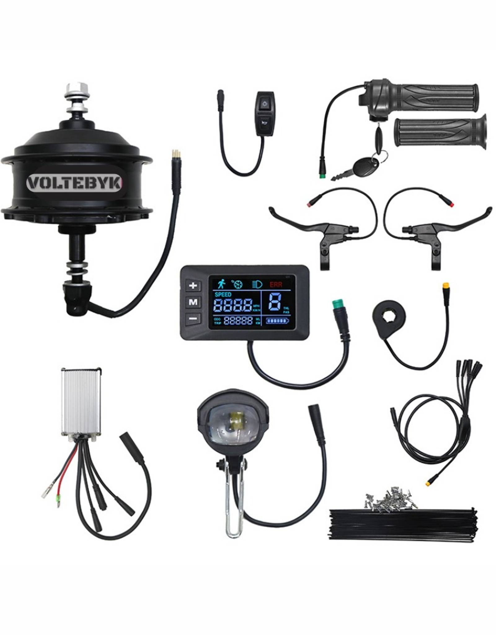Product Image 1 of Premium E-Cycle Conversion Kit without Battery and Charger (Pro kit) - electric kit from Voltebyk