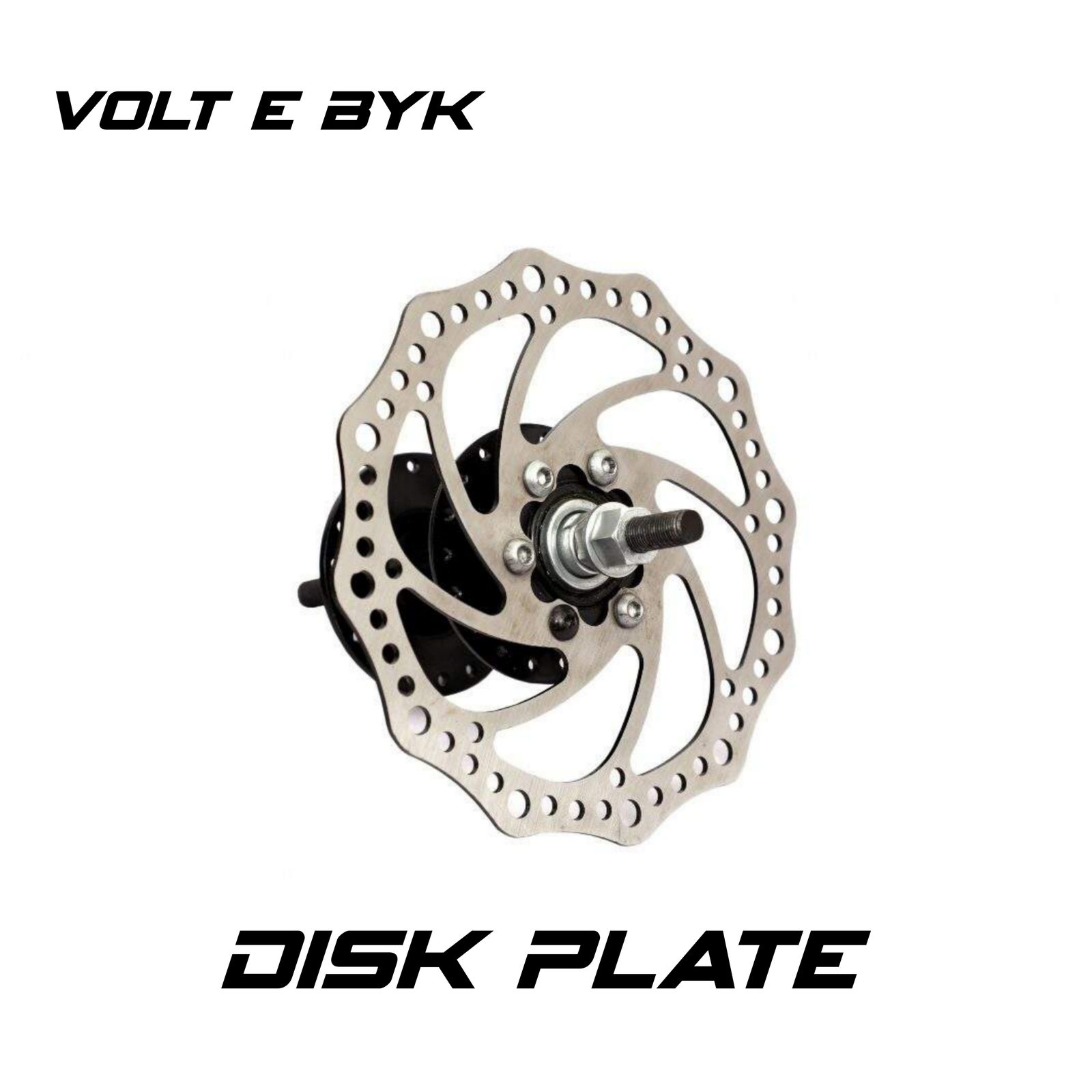 Fat Bike Disk Plate