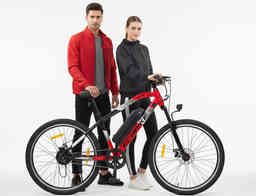 Thumbnail 2 of Eco-Bike Red Electric Cycle 7.8AH - Electric from Voltebyk