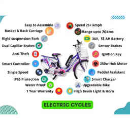 Thumbnail 5 of Ladies Electric Cycle 13 AH - Electric Thumbnail 5 of Ladies Electric Cycle 13 AH - Electric from Voltebyk