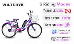 Thumbnail 4 of Voltebyk Girls Electric Bicycle - Electric from Voltebyk