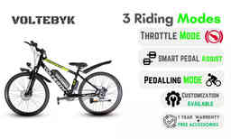 Thumbnail 3 of Voltebyk Max Pro Electric Cycle - 10ah - Electric from Voltebyk