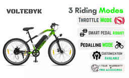 Thumbnail 3 of Eco-Bike Green Electric Cycle 7.5AH - Electric from Voltebyk