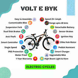 Thumbnail 5 of Voltebyk Beast 24T Electric Cycle - Electric from Voltebyk
