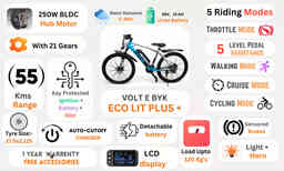 Thumbnail 2 of Voltebyk Eco Lit plus (+) Electric cycle 10AH - Electric from Voltebyk