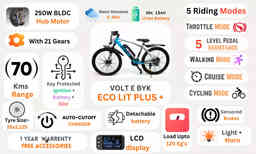 Thumbnail 2 of Voltebyk Eco Lit plus (+) Electric cycle 13AH - Electric from Voltebyk