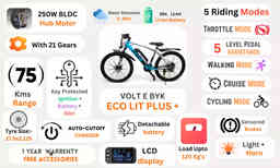 Thumbnail 2 of Voltebyk Eco Lit plus (+) Electric cycle 13AH - Electric from Voltebyk