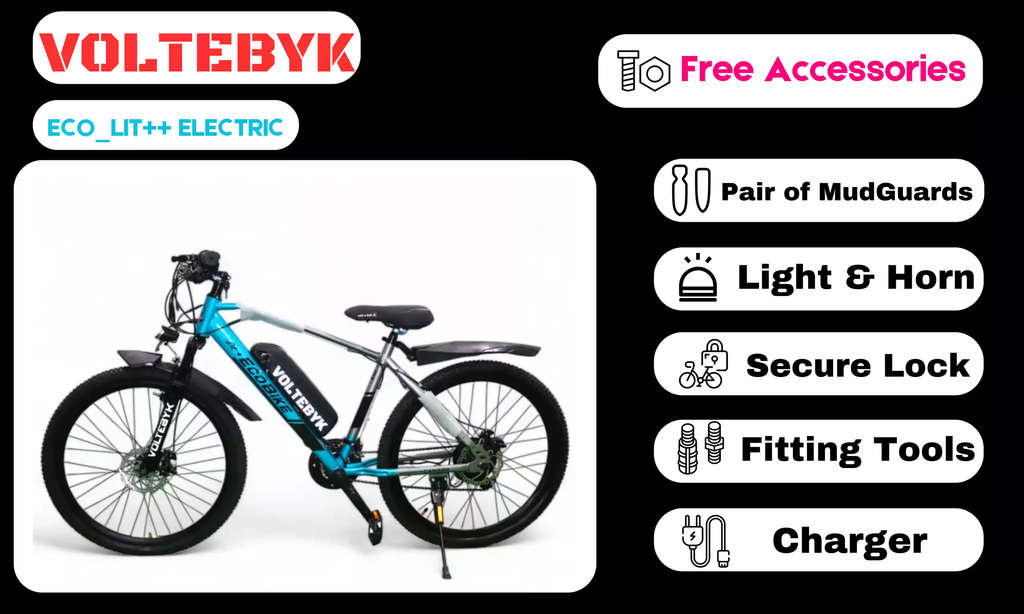 Bicycle specification detail 4 - Voltebyk Eco Lit plus (+) Electric cycle