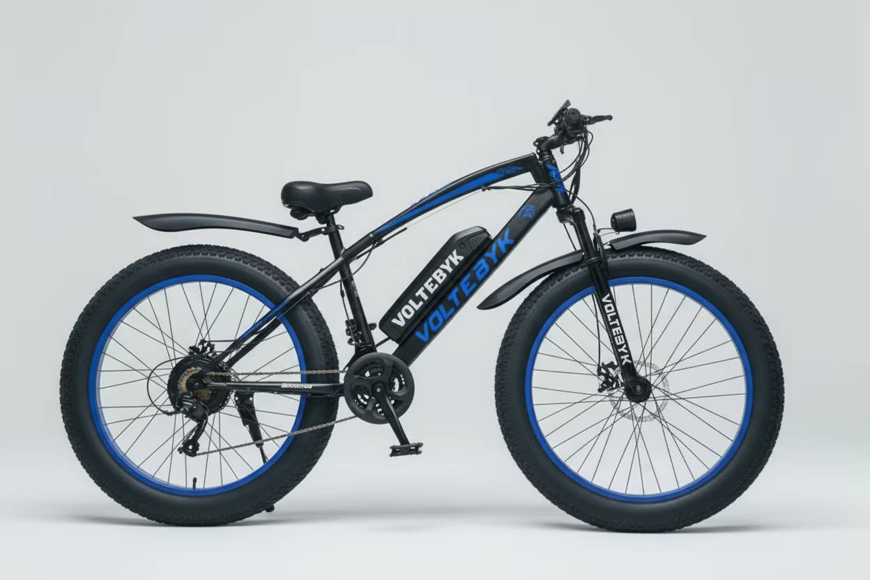 Bicycle specification detail 1 - Runner Pro Electric Fat Bike | Blue