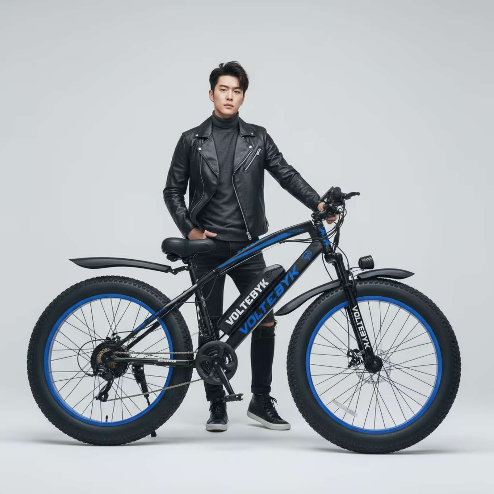 Product Image 2 of Runner Pro Electric Fat Bike | Blue - Electric from Voltebyk