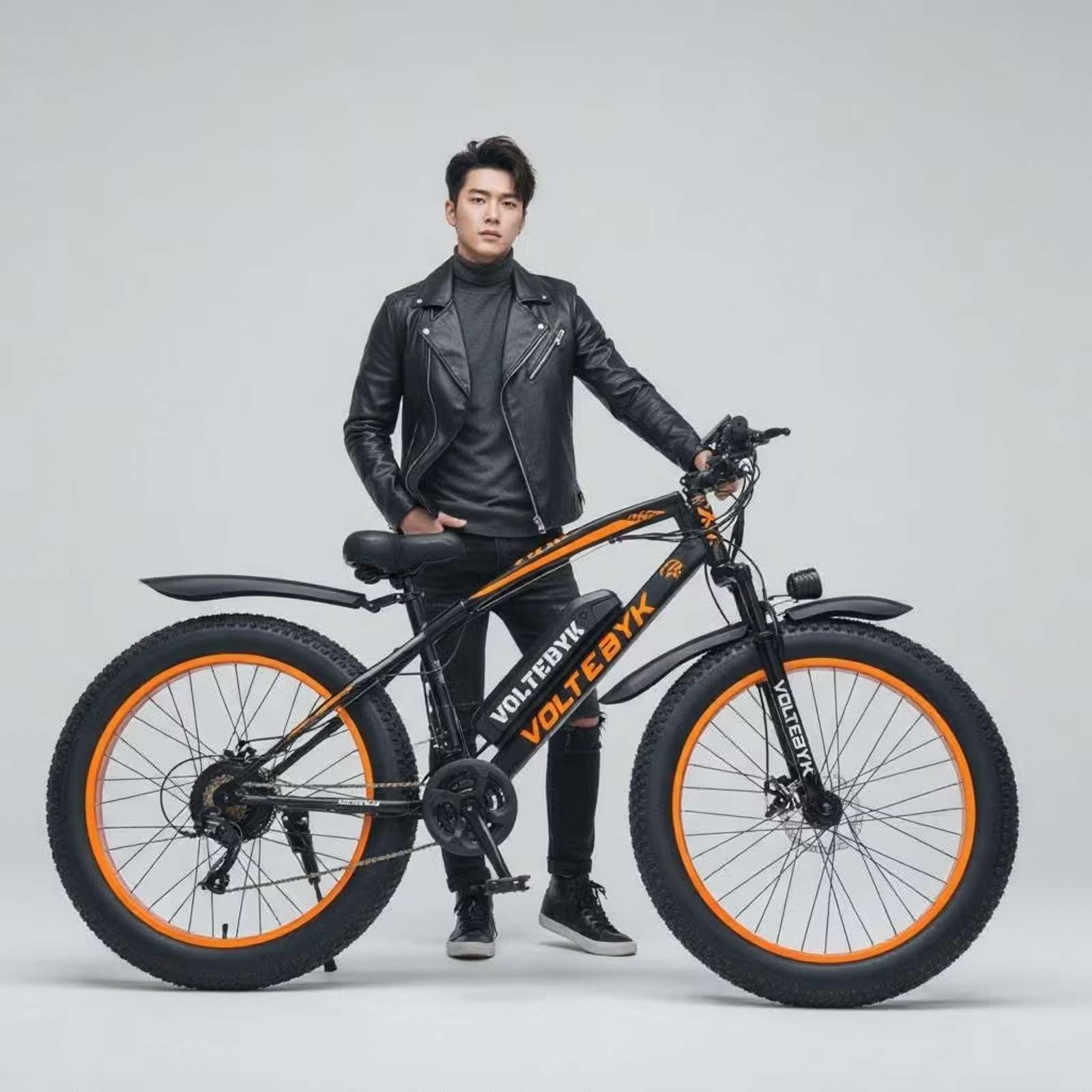 Product Image 2 of Runner Pro Electric FatBike 13 AH - Orange - Electric from Voltebyk
