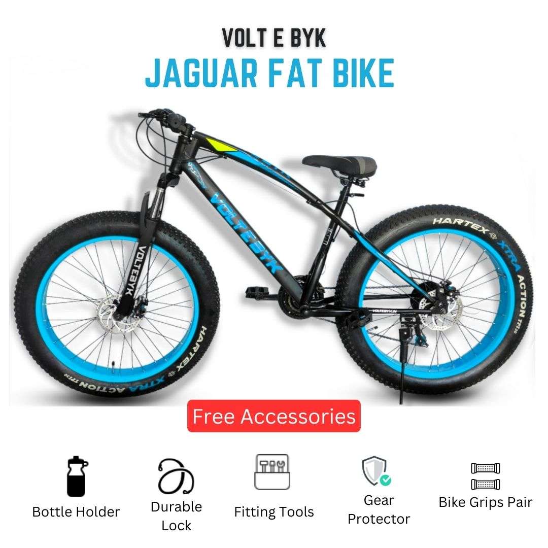 Bicycle specification detail 3 - Jaguar Blue Fat Bike