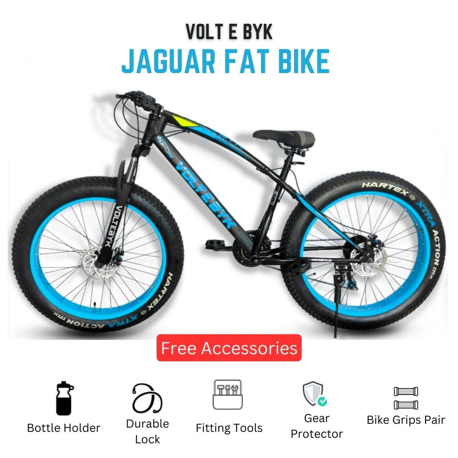 Product Image 3 of Jaguar Blue Fat Bike - MTB from Voltebyk