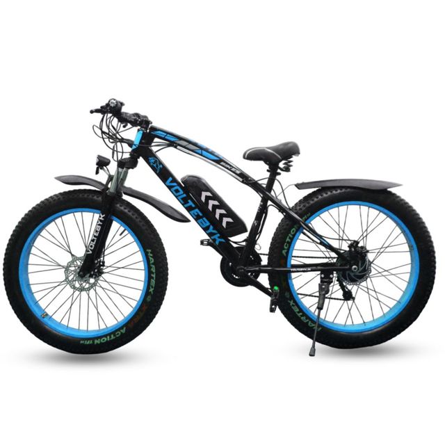 Turbo Pro Electric Fat Bike | Blue 7.8 Ah