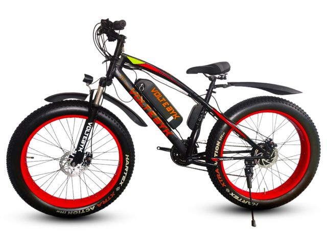 Turbo Electric Fatbike | Red