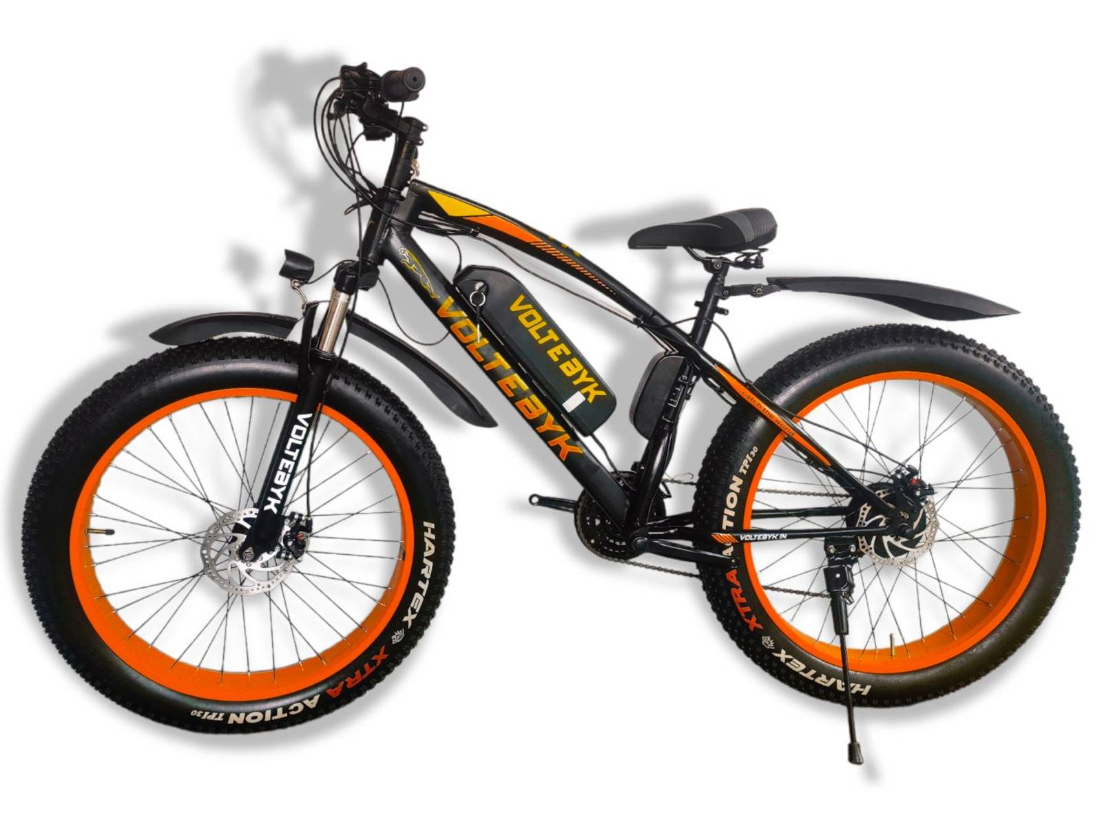 Product Image 1 of Turbo Electric Fatbike | Orange - Electric from Voltebyk
