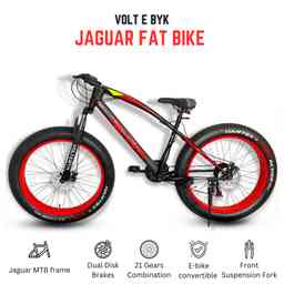 Thumbnail 2 of Jaguar Red Fat Bike - MTB from Voltebyk